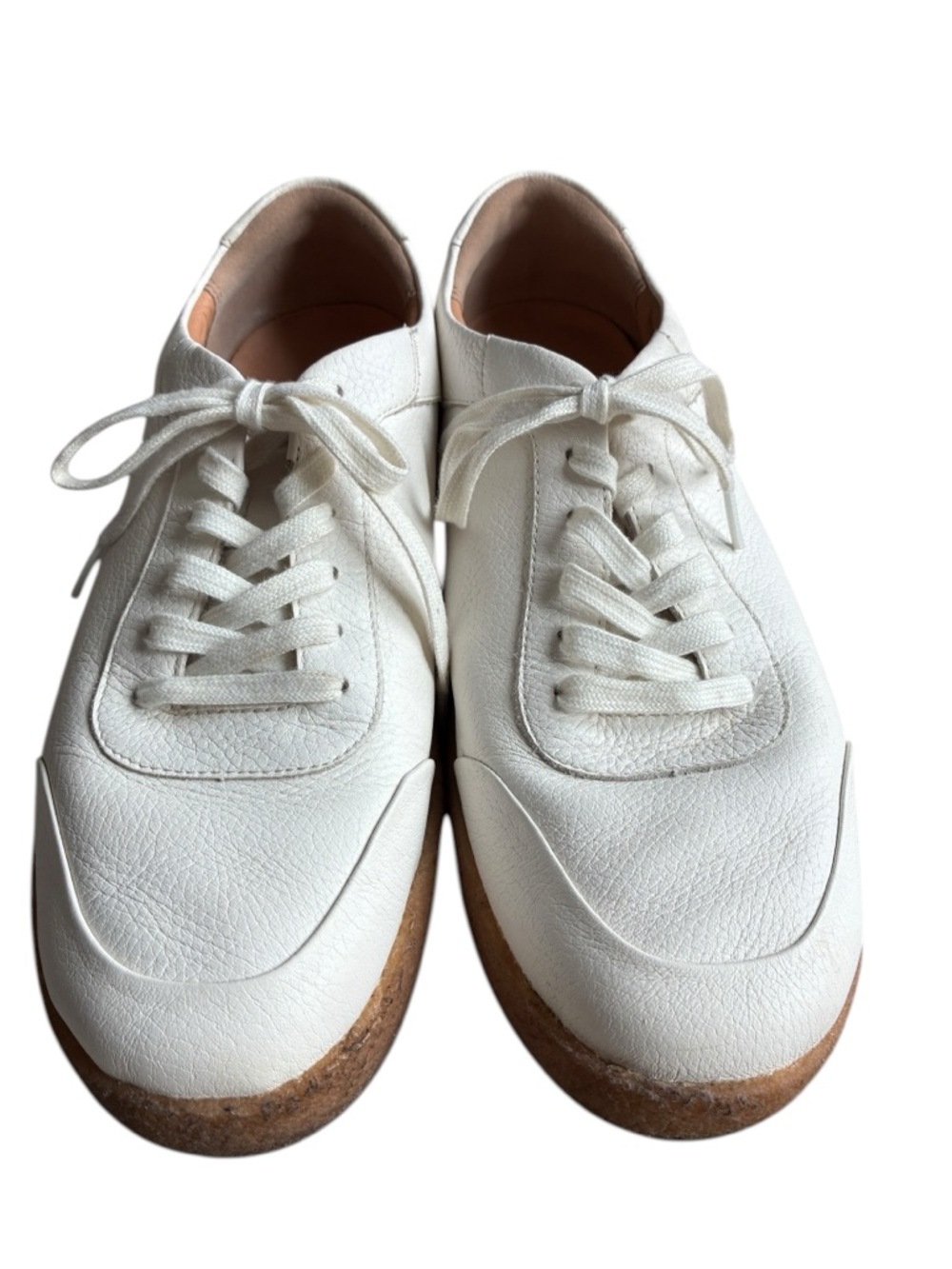 FitFlop Rally Leather Sneakers White Comfort Walking Gum Sole Lace Up Women 11 - Picture 9 of 12